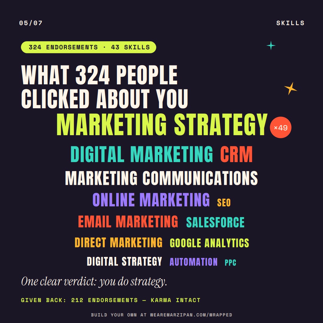 05 · Skills & endorsements — version 1
